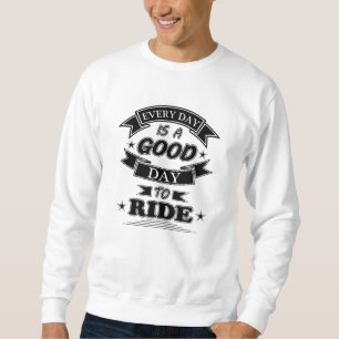 Motorradfahrer Vintag Bike Klassisches Funny-Gesch Sweatshirt