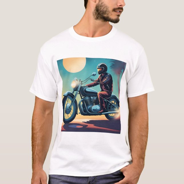 MOTORRADFAHRRAD T-Shirt (Vorderseite)