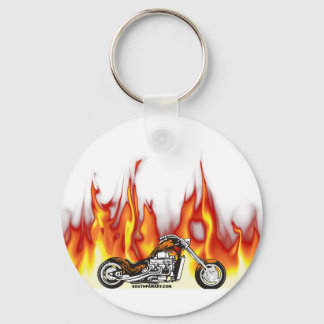 Motorradfeuer Schlüsselanhänger