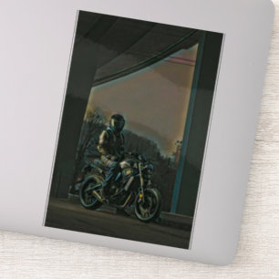 Motorradgeschenke Aufkleber