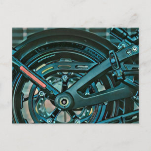 Motorradgeschenke Postkarte