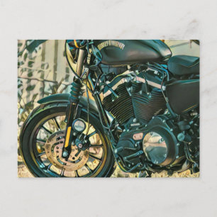 Motorradgeschenke Postkarte