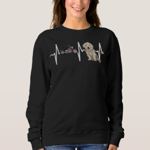 Motorradglen für den hundemischen Feldhund Sweatshirt