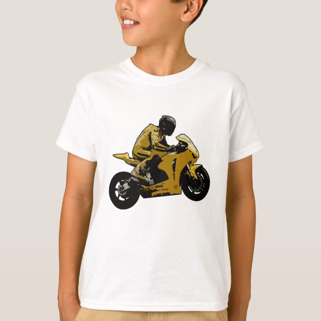 Motorradhemd T-Shirt (Vorderseite)