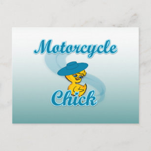 Motorradkick #3 postkarte