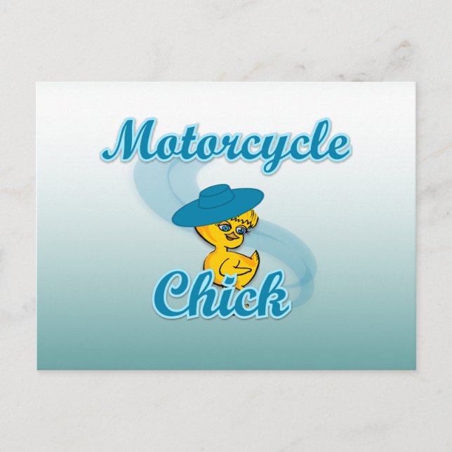 Motorradkick #3 postkarte (Vorderseite)