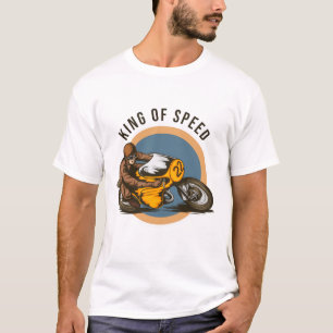 Motorradkönig der Geschwindigkeit T-Shirt