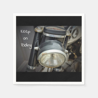 Motorradlampe Serviette