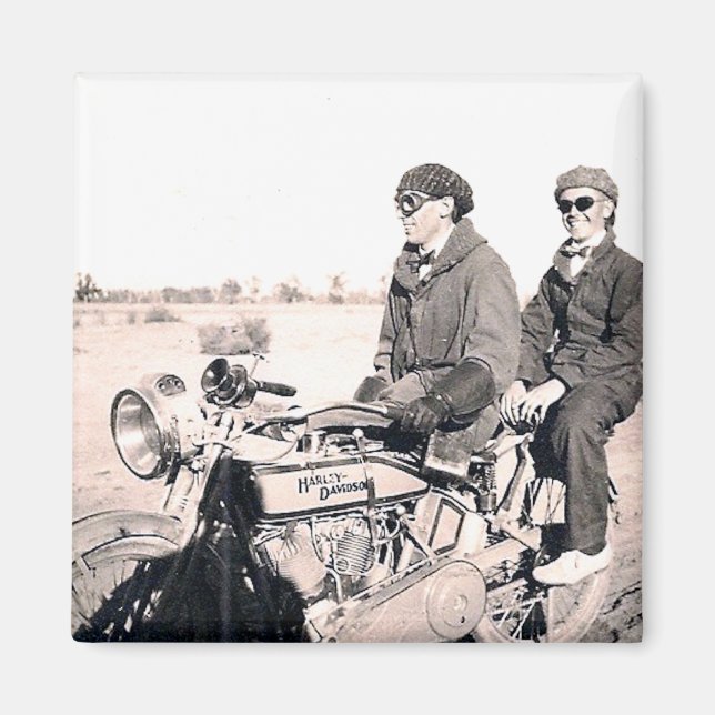 Motorradmagnet der 1920er Jahre Magnet (Vorne)