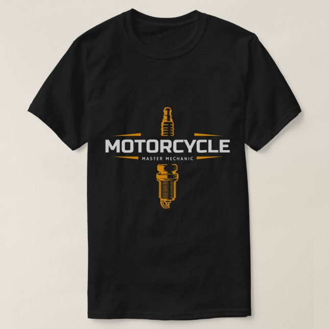 MotorradMaster Mechanikstecker T-Shirt (Design vorne)