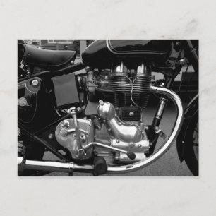 Motorradmotor II Postkarte