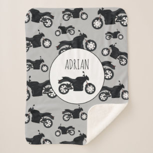 Motorradmuster - Kundenspezifischer Name Sherpadecke