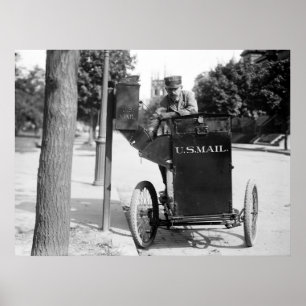 Motorradpostman: 1912 poster