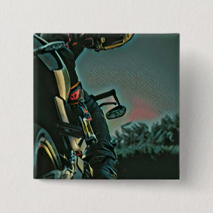 Motorradrennen Button