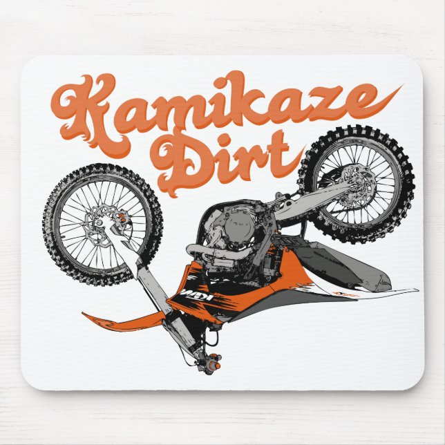 Motorradrennsport Mousepad (Vorne)
