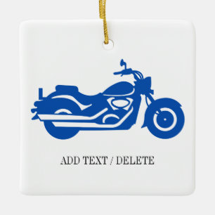 Motorradschmuck Keramikornament