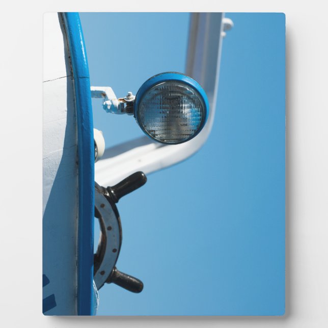 Motorradsegler Fotoplatte (Vorderseite)