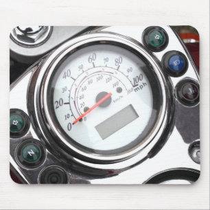 Motorradspeedometer Mousepad