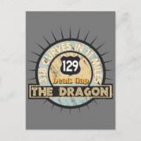 Motorradstraße - der Drache geht die Lücke