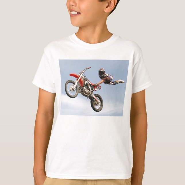 Motorradstunts T-Shirt (Vorderseite)