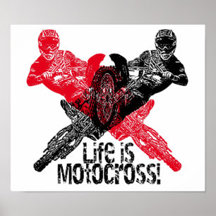 Motorradsüchtige Poster