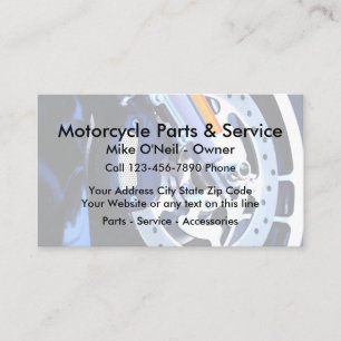 Motorradteile-Service Visitenkarte