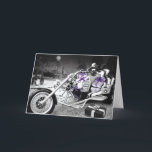 Motorradweihnachtskarte Feiertagskarte<br><div class="desc">Ein TRIKE meines anderen Pferdeschlittens!</div>