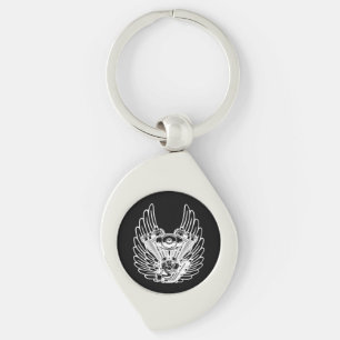 Motorradzeichen Schlüsselanhänger