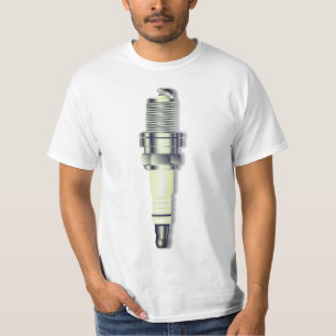 MotorradZündkerze mit Fingerabdruck T-Shirt
