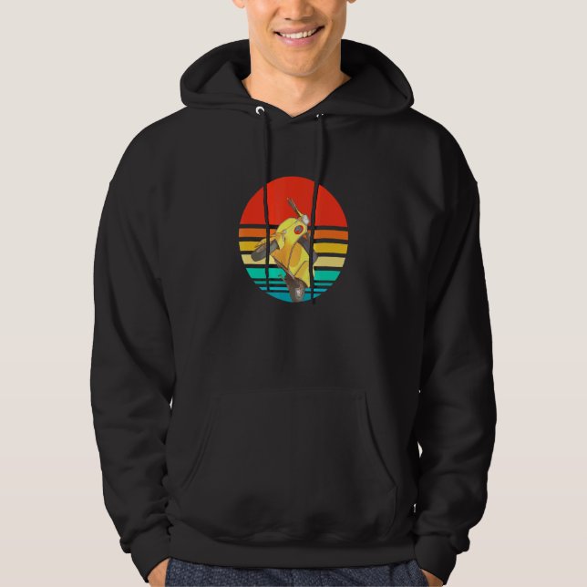 Motorroller Retro Classic Motorrad Moped Hoodie (Vorderseite)