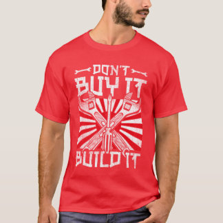 Motorsport-Automodellierung Kaufe es nicht, baue e T-Shirt