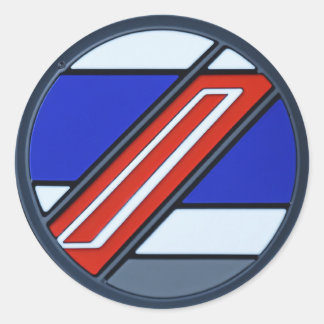 "Motorsport Event Car Access Abzeichen" Runder Aufkleber