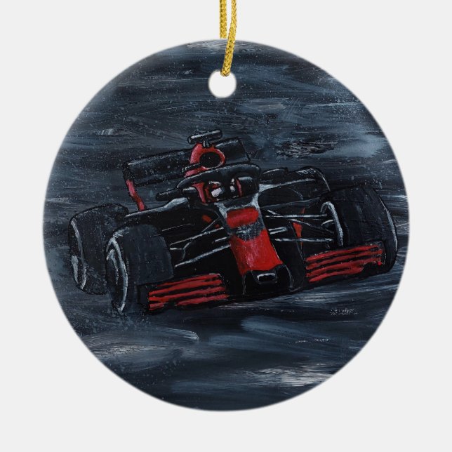 Motorsport Keramik Ornament (Vorne)