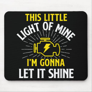 Motorsteuerungsleuchte - Car Guy Auto Mechanic Mousepad