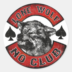 Motosüchtig Runder Aufkleber