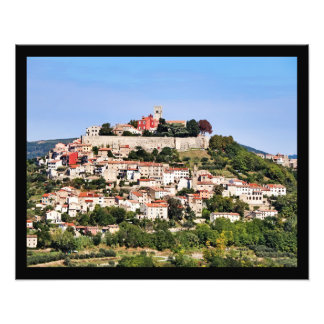 Motovun Kroatien Fotodruck