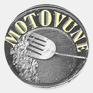 MOTOVUNE Hashlogo Runder Aufkleber