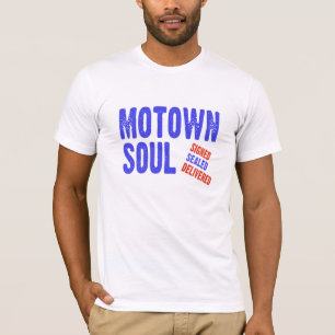 Motown Soul Musik signiert Sealed Delivered T-Shirt