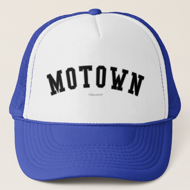 Motown Truckerkappe (Vorderseite)