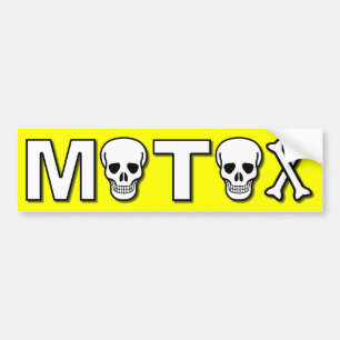 Motox Skulls Dirt Bike Motocross Autoaufkleber