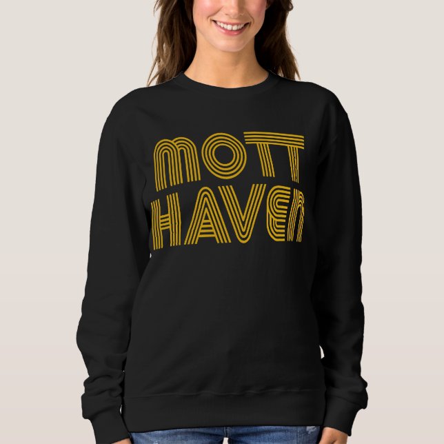 MOTT HAVEN Bronx NY Retro 2 Sweatshirt (Vorderseite)