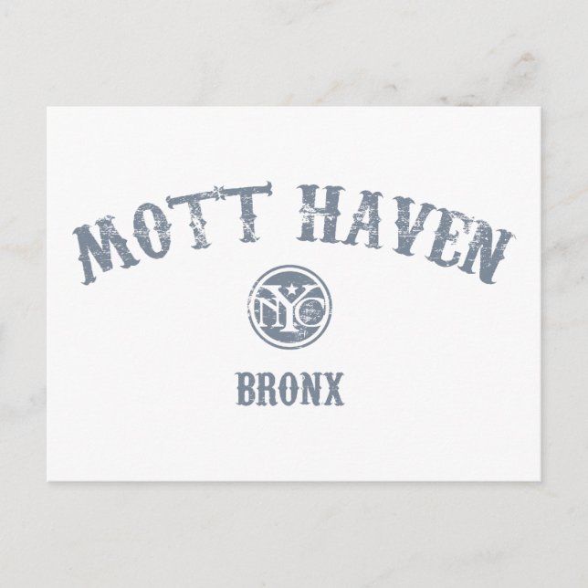 Mott Haven Postkarte (Vorderseite)