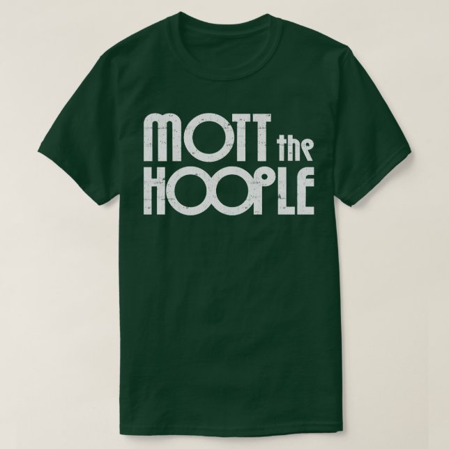 Mott the Hopeople Retro Fan Art Design T-Shirt (Design vorne)