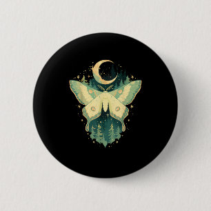 Motten-Fairycore-Goblincore-Whimsigoth-Cottagecore Button