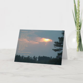 Motten-u. Flammen-Gedicht-Anmerkungs-Karte Karte