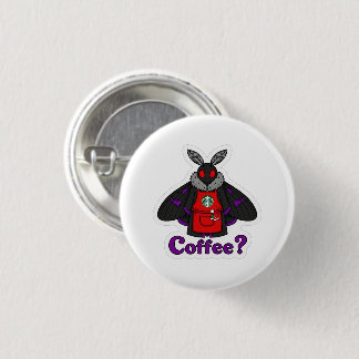 Motten-Weihnachtsedition voller Kaffee Button