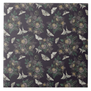 Mottenschmetterlingsmuster Fliese