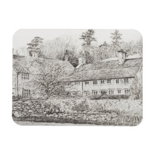 Mottistone Hall Insel von Wight Großbritannien Magnet