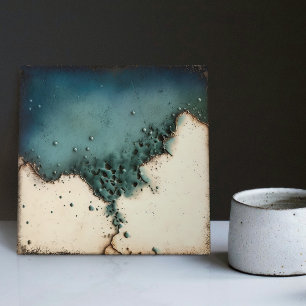 Mottled Marbled Earth Tone Wall Decor Abstract Fliese