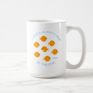Motto der Goldfish Inspirationslehrerin Tasse